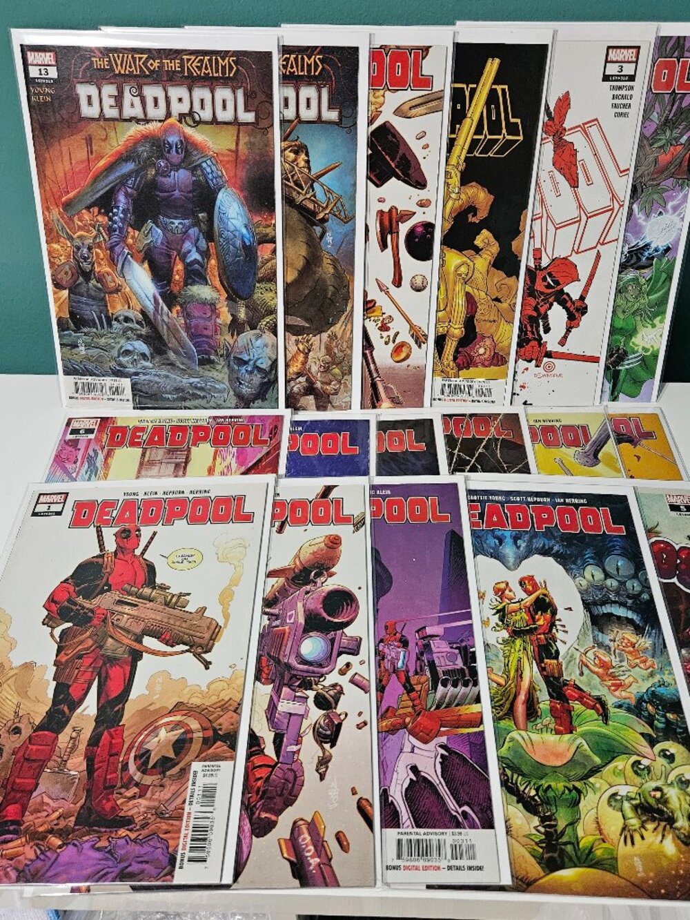 Deadpool Lot of 18 Marvel Comics #1-15 (LGY 301-315) / 2-3 6 Skottie Young  C110